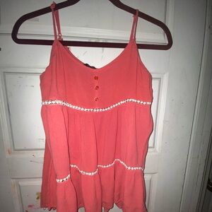 Off The Shoulder Tank Blouse